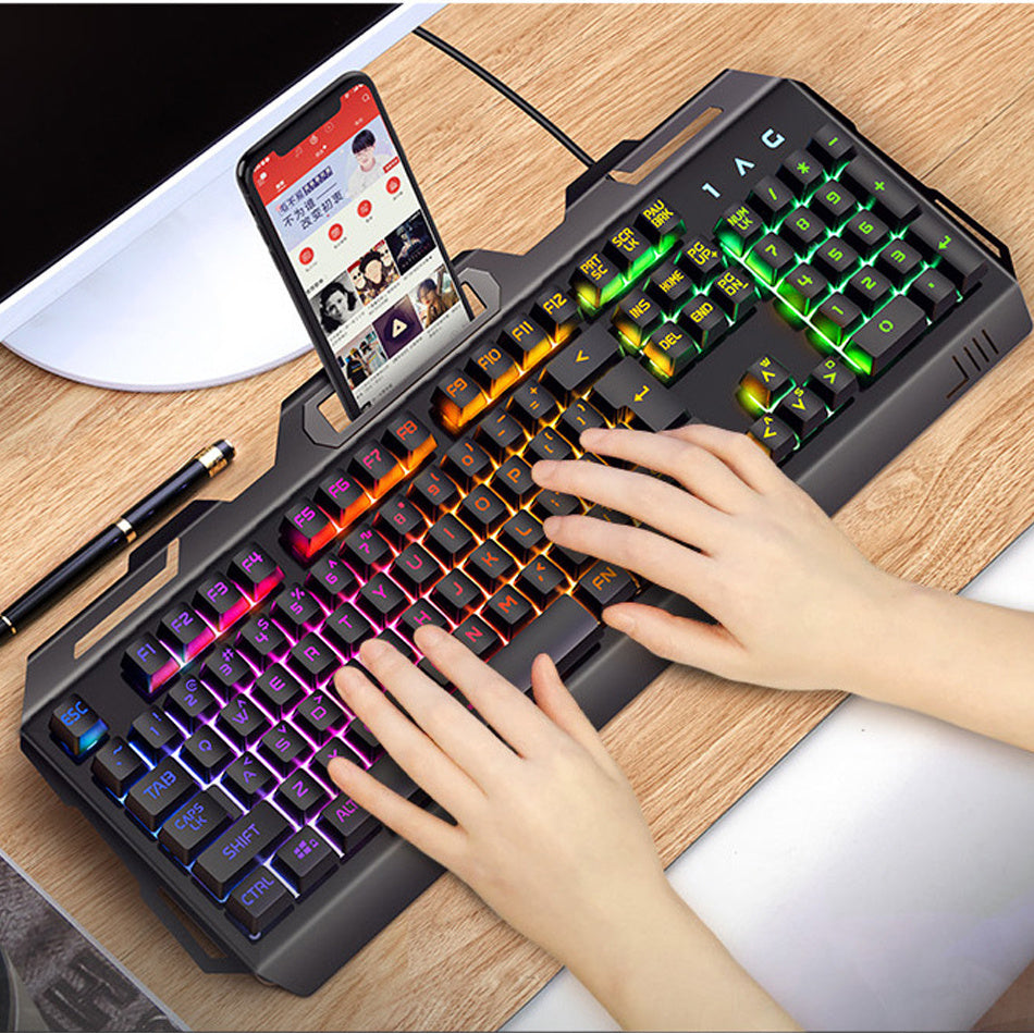 RGB Wired Gaming Keyboard And Mouse